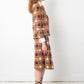 Chanel haute couture 1970's red tweed three piece skirt set