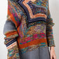 Dries van Noten FW 2008 multicolor knit maxi sweater