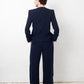 Giorgio Armani 2010 dark blue silk pantsuit