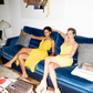 Thierry Mugler 80's yellow linen summer dress