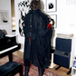 Comme des Garçons SS 2006 draped black long coat