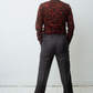 Marni  2000's abstract graphic print red shirt