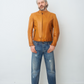 Emporio Armani 90's ochre leather jacket