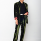 Dolce & Gabbana D&G green velvet pantsuit