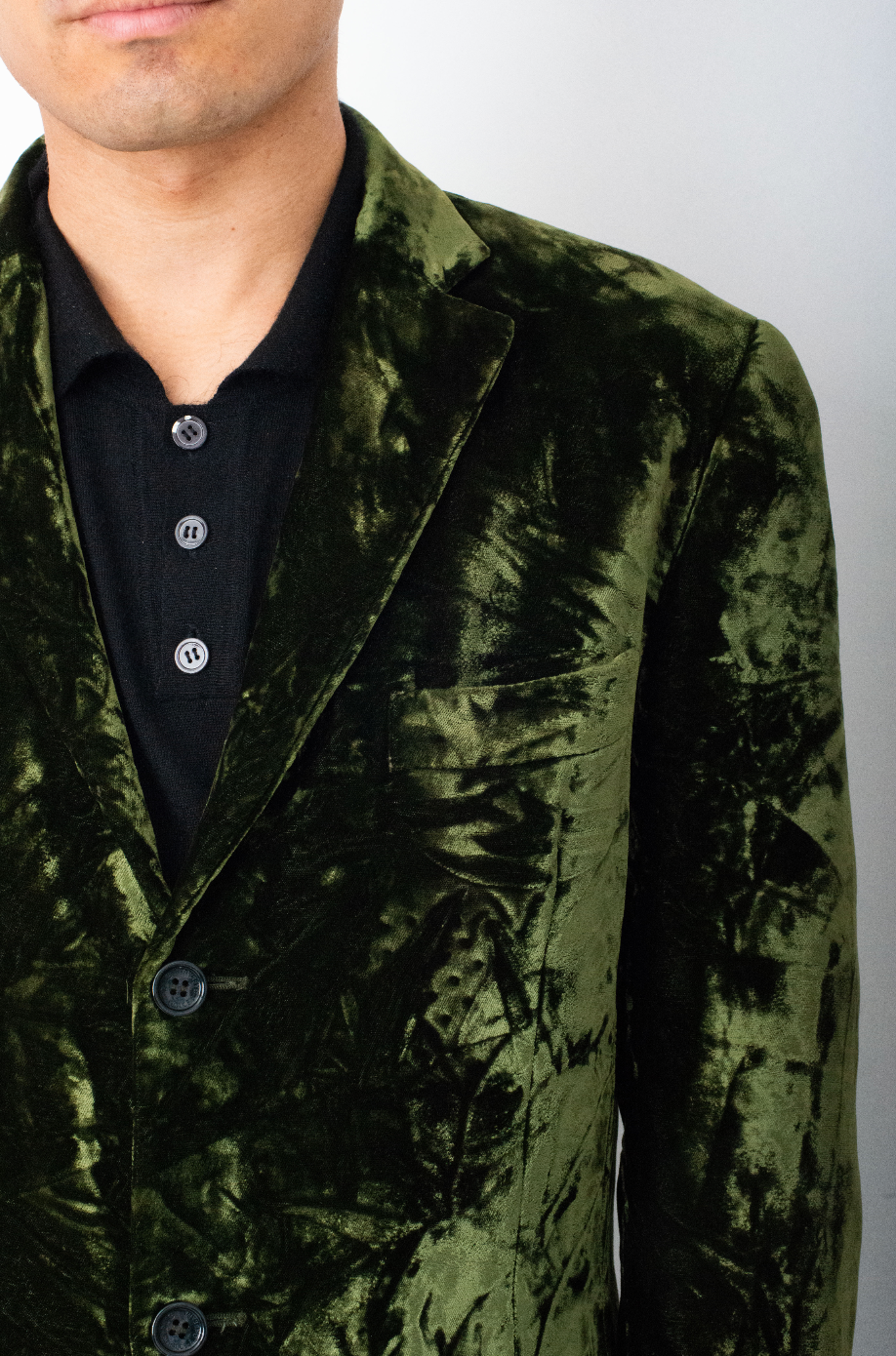 Dolce & Gabbana D&G green velvet pantsuit