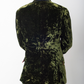 Dolce & Gabbana D&G green velvet pantsuit