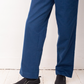 Kansaï Yamamoto 90’s bright blue cotton worker’s trousers