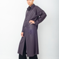 Issey Miyake Windcoat 90's plum iridescent long coat