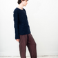 Devoa 2010's rusty colored loose trousers with drawsting