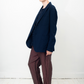 Issey Miyake Men's 2010's blue cotton blazer