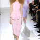 Comme des Garçons fall 2007 lilac dress with baby frock