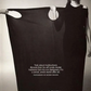 Ann Demeulemeester FW 1998 "4 holes" midnight wrap dress