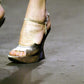 Prada FW04 velvet heels size 36 1/2