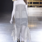 Rick Owens SS 2015 grey tulle pantsuit