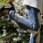 Roberto Cavalli 'Angels' 90's jeans with clouds, diamonds and studs