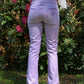 Voyage Passion Y2K lila flared jeans