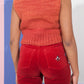 Donaldson 1990's Red Velvet Pants