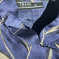 PRADA 1997 silk chinoiserie bamboo print blue jacket