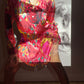 Escada 80's Marilyn Monroe Andy Warhol Pop Art print silk shirt