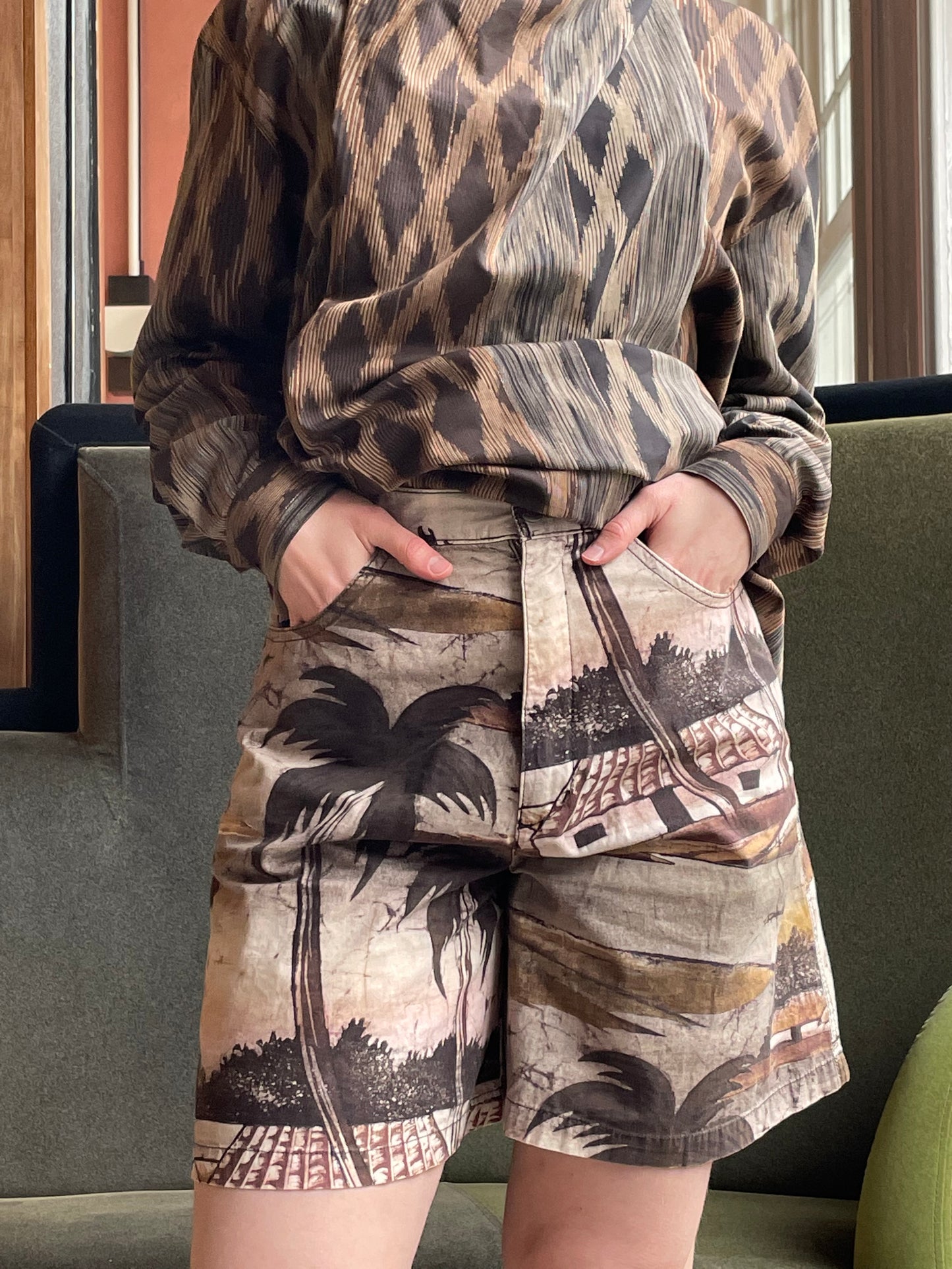 Krizia 90's Safari shorts