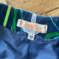Emilio Pucci 70's velvet floral blazer in blues & greens