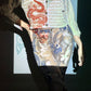 Krizia 90's chinese dragon print jeans