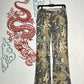 Krizia 90's chinese dragon print jeans