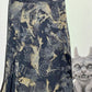 John Galliano 2000's silk ruffle gothic print dress