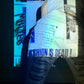 Walter van Beirendonck 1990 "Fashion is Dead" denim shorts