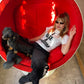 Katharine Hamnett 90's deadstock golden chain frame sunglasses