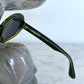 Katharine Hamnett 90's deadstock green oval sunglasses