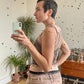 Christian Dior SS 2006 trompe l'oeil lace sleeveless top