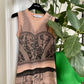 Christian Dior SS 2006 trompe l'oeil lace sleeveless top
