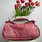 Costume National 2000's washed out pink shell shaped shoulderbag