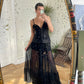 Maison Margiela line 1 SS 2012 extra wide transparent black trousers with black shorts