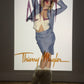 Thierry Mugler 90's denim skirtsuit