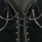 Costume National 2000's black velvet bustier top