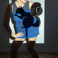 Eley Kishimoto blue and black Squirrel dress