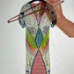 Basso & Brooke 2000's silk slip-on japanese imagerie inspired printed dress