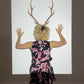 Eley Kishimoto 2000's silk tiger and deer print dress