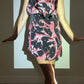 Eley Kishimoto 2000's silk tiger and deer print dress