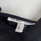 Helmut Lang 90's black sheer cotton top with shoulder straps