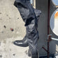 Ann Demeulemeester black leather laced up boots size 36