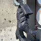 Ann Demeulemeester black leather laced up boots size 36