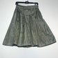 Giorgio Armani 80's khaki pleated pants skirt