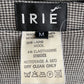 IRIE 2000's gingham wool pantsuit in brown