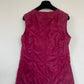 Ann Demeulemeester framboise synthetic sleeveless top
