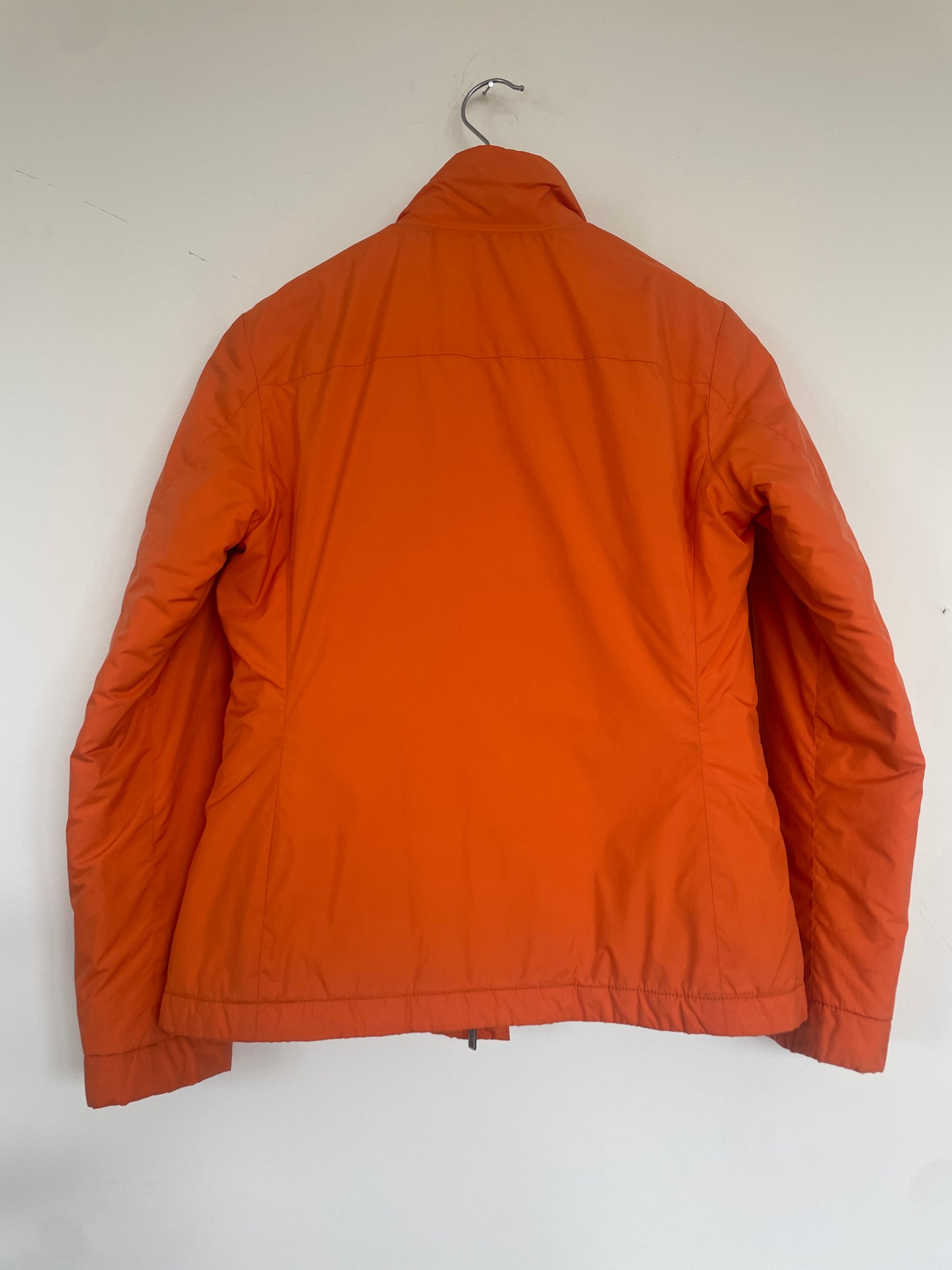 Dirk Bikkembergs 2000s fluorescent orange puffer jacket