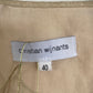 Christian Wijnants 2000's golden cotton summer dress with attached cardigan