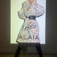 Alaïa x César 1985 limited edition art print hooded dress